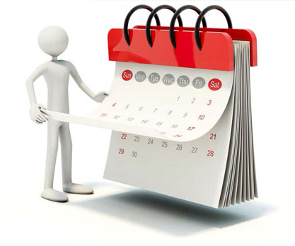 Logiciel école SchoolManager - Calendrier scolaire