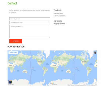 Site internet SchoolManager Publisher - Communiquez efficacement