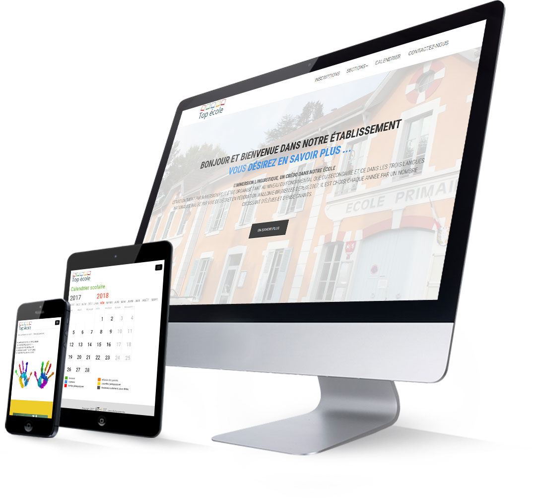 SchoolManager Publisher : responsive et attractif