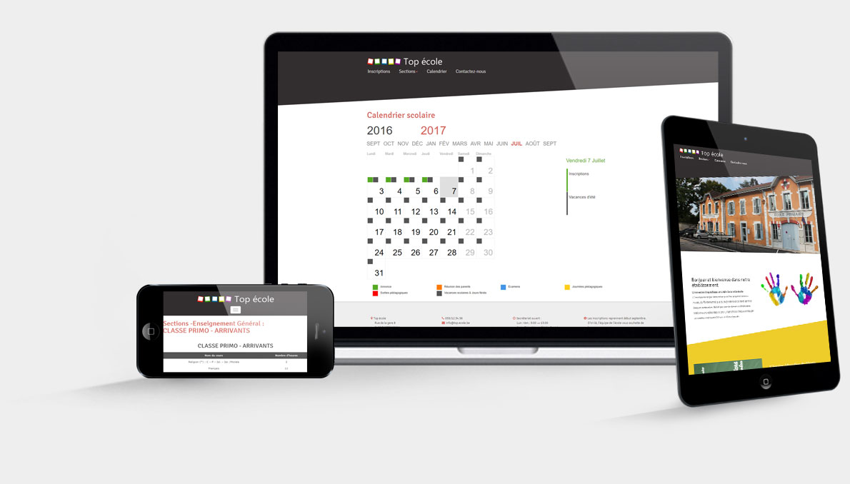 Découvrez nos offres de sites web - modèle CANVAS