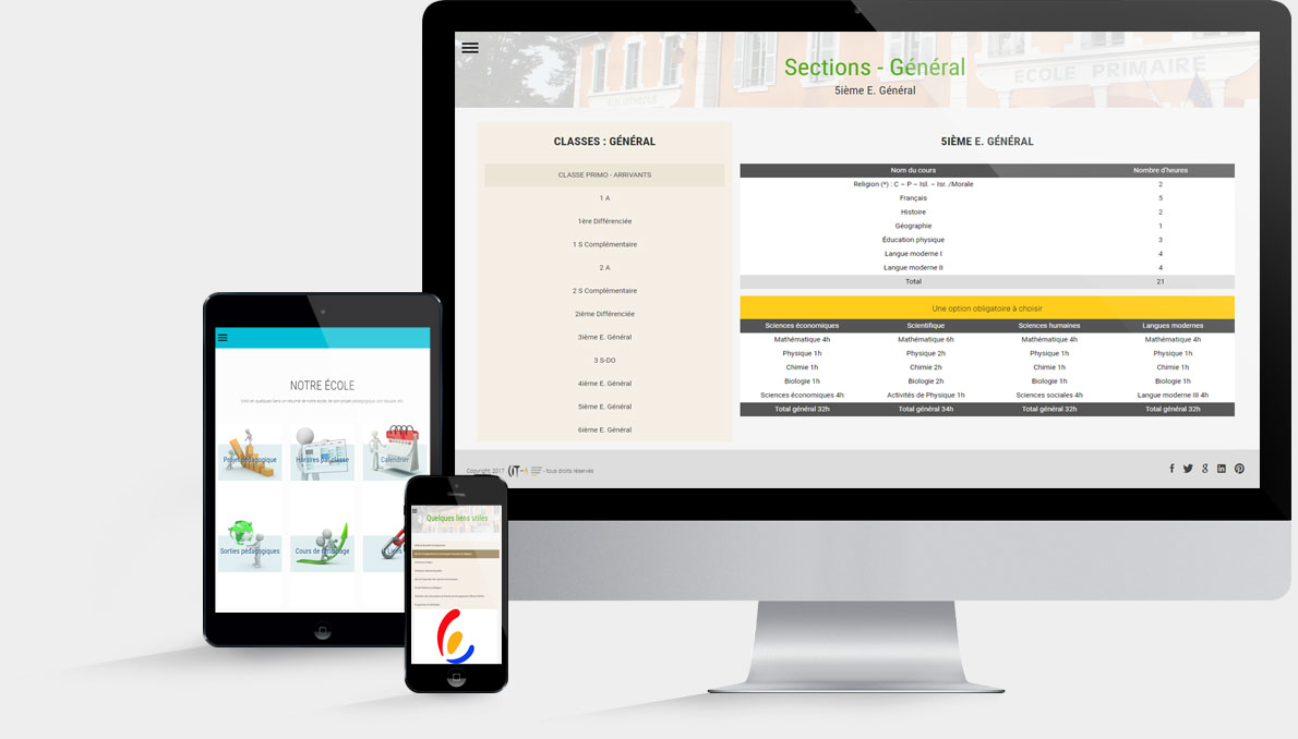 Découvrez nos offres de sites web - modèle CANVAS